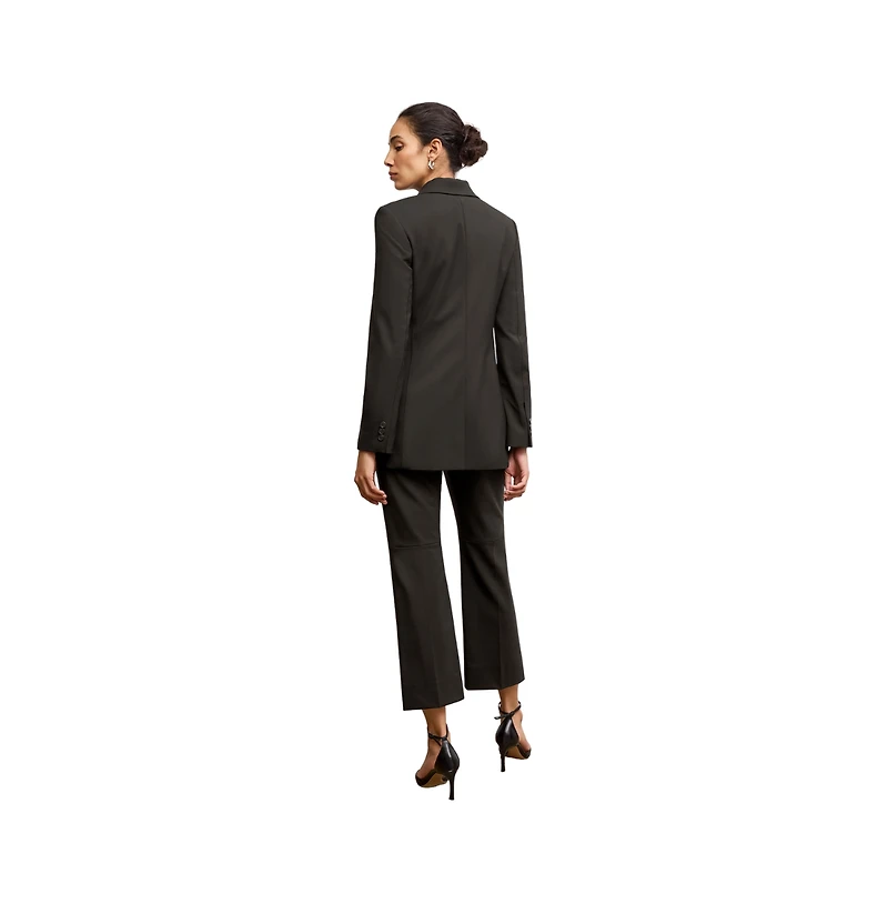 M.m.LaFleur Tessa Kick Flare Trouser - Washable Wool Twill