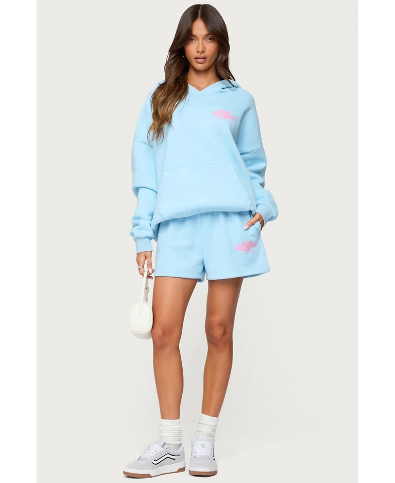 Edikted Womens We'Re Sweat Shorts
