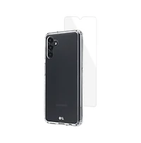 Case-Mate Protection Pack Tough Case and Glass Screen Protector for Samsung Galaxy A13 5G-Clear