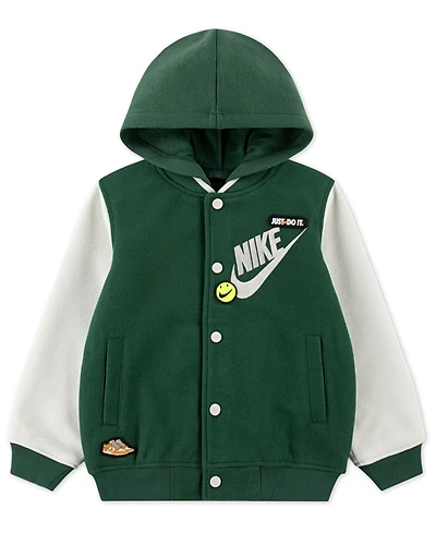 Nike Toddler Boys Hooded Varsity Jacket