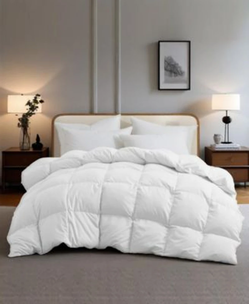 Unikome Medium Weight 360 Thread Count Extra Soft Down Feather Fiber Comforters