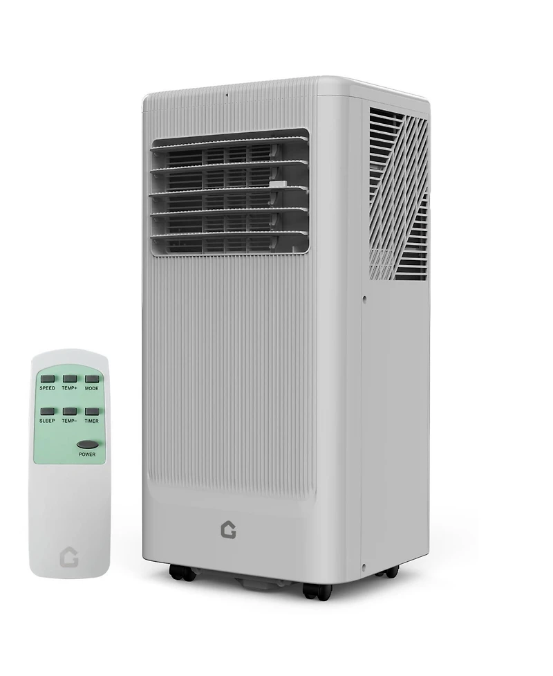 gaomon 8,000 Btu Portable Ac with Fan, Dehumidifier & Sleep Mode for Rooms Up to 350 Sq.Ft