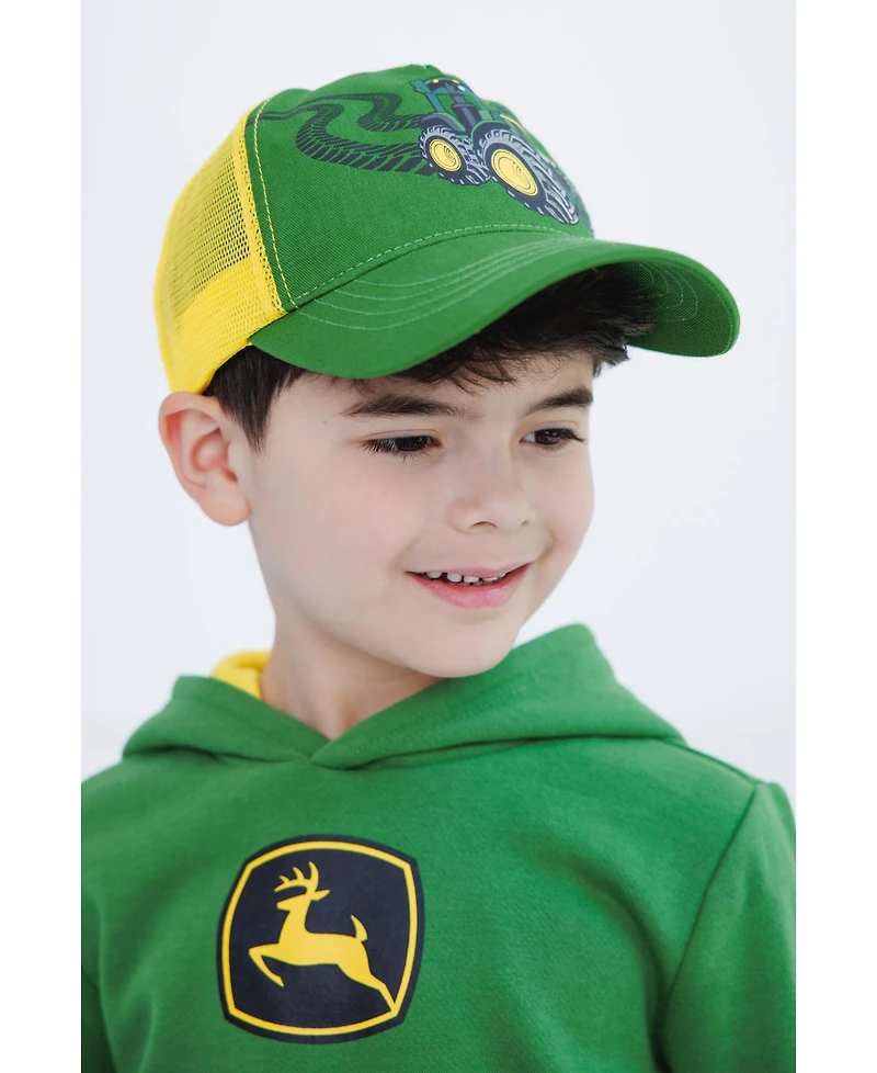John Deere Boys Twill Adjustable Snapback Baseball Cap Hat
