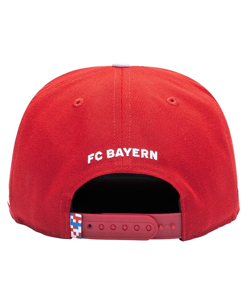 Fan Ink Men's and Women's Red Bayern Munich Offshore Snapback Hat