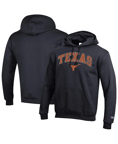 Champion Men's Texas Longhorns Arch Over Logo Pullover Hoodie
