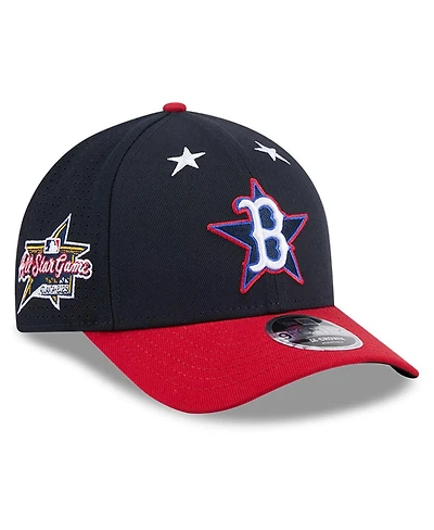 New Era Men's Navy/Red Boston Red Sox 2025 Mlb All-Star Game Workout 9FORTY M-Crown Adjustable Hat