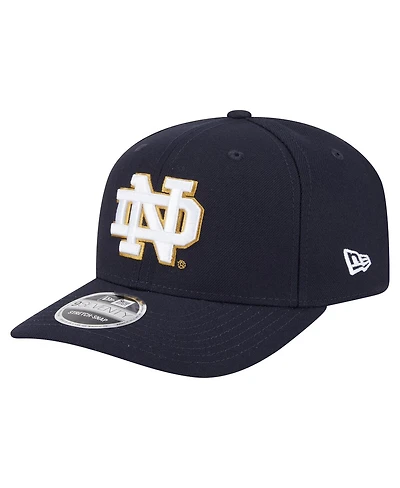 New Era Men's Navy Notre Dame Fighting Irish Team Collective 9SEVENTY Stretch-snap Adjustable Hat