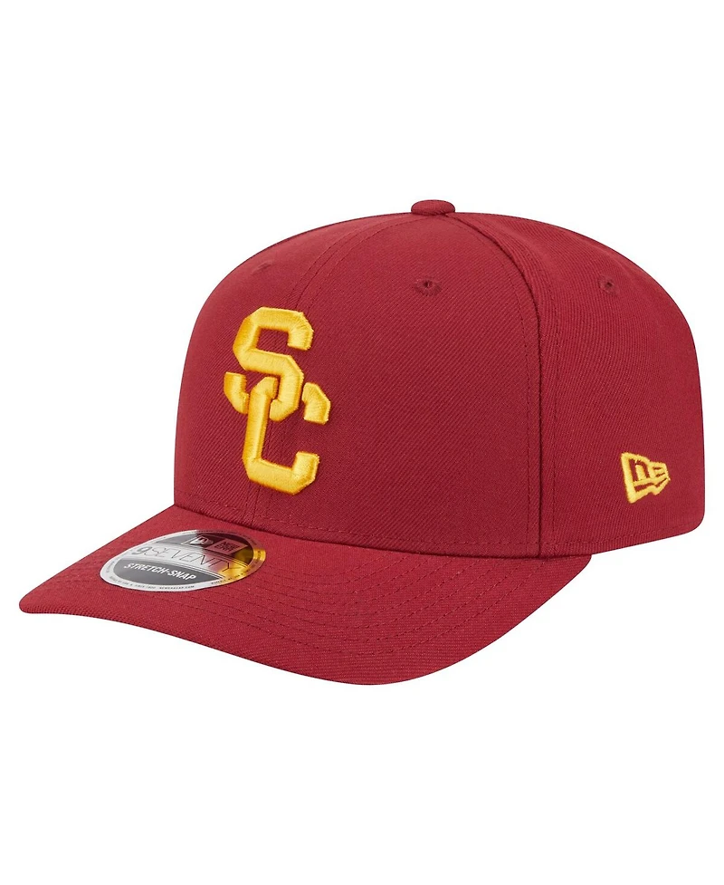New Era Men's Cardinal Usc Trojans Team Collective 9SEVENTY Stretch-snap Adjustable Hat