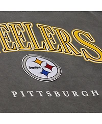 Mitchell & Ness Men's Gray Pittsburgh Steelers Slot Pullover Hoodie