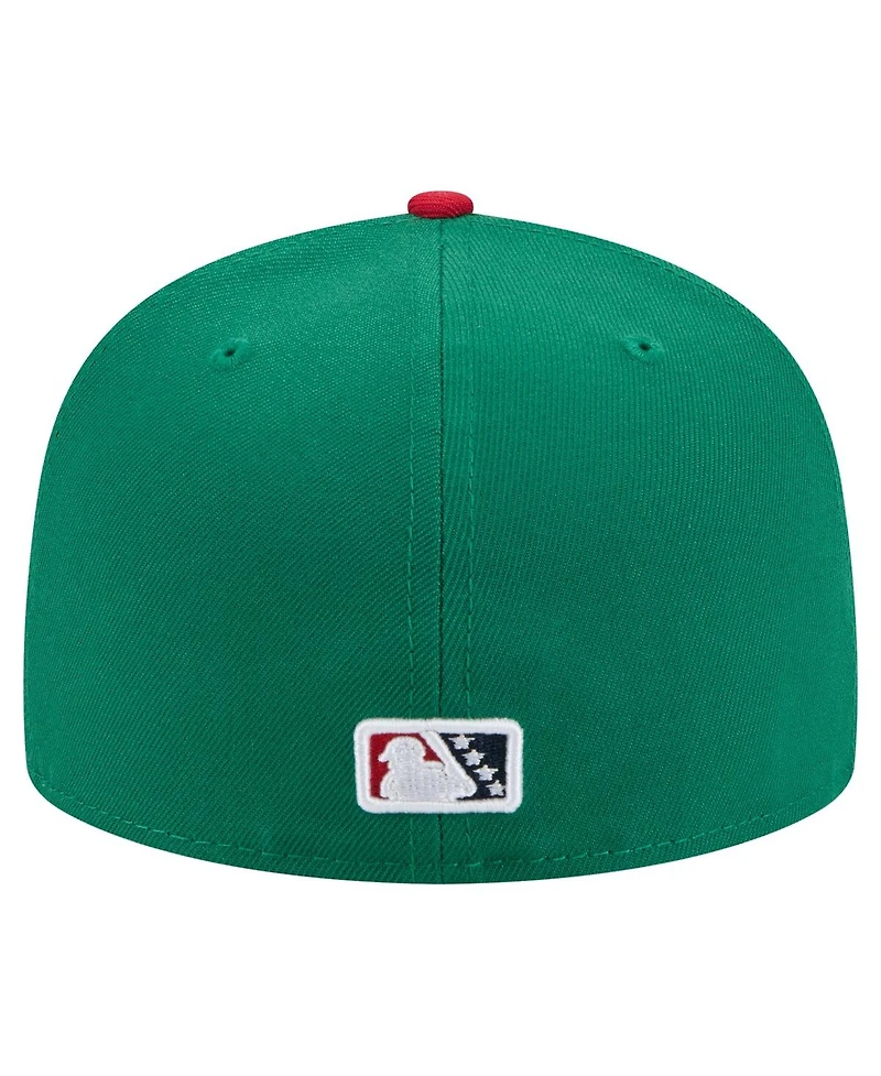 New Era Men's Green Frisco RoughRiders Copa de la Diversion 59FIFTY Fitted Hat