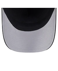 New Era Men's Black Miami Marlins 9FORTY M-Crown Adjustable Hat