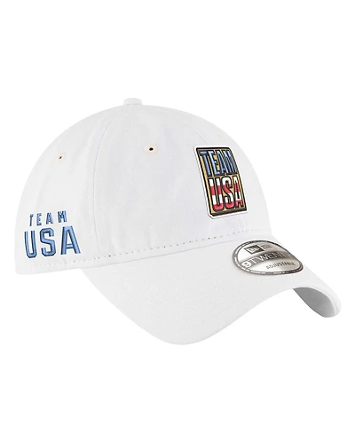 New Era Men's White Looney Tunes x Sq 9TWENTY Adjustable Hat