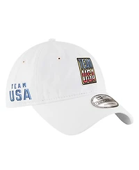 New Era Men's White Looney Tunes x Sq 9TWENTY Adjustable Hat
