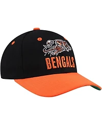 Mitchell & Ness Big Boys and Girls Black Cincinnati Bengals All In 2.0 Adjustable Hat