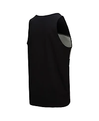 Mitchell & Ness Men's Black Oakland Raiders Retro Color Block Tank Top