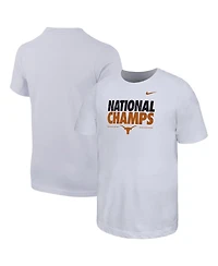 Nike Big Boys and Girls White Texas Longhorns 2025 Ncaa Softball Women's College World Series s Bold T-Shirt