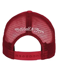 Mitchell & Ness Big Boys and Girls Red Chicago Bulls Core Evergreen Trucker Adjustable Hat