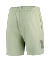 Pro Standard Men's Green Minnesota Twins Neutral Fleece Shorts