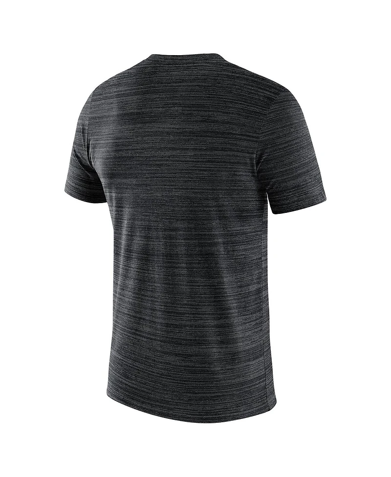 Nike Big Boys and Girls Black Michigan State Spartans Velocity Performance T-Shirt