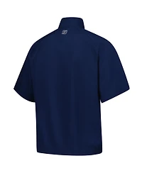 FootJoy Men's Navy Arnold Palmer Invitational Short Sleeve Zephyr Quarter-Zip Windbreaker