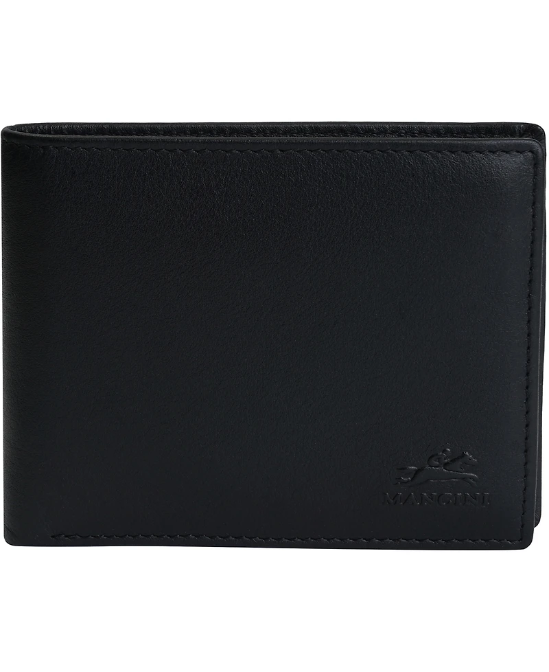 Mancini Men's Sonoma Rfid Secure Billfold Wallet