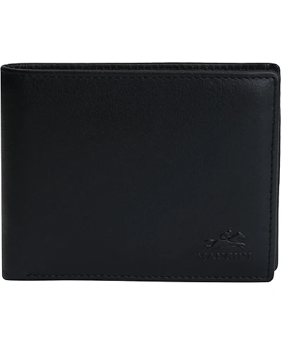 Mancini Men's Sonoma Rfid Secure Billfold Wallet