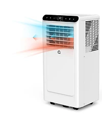 gaomon 10,000 Btu Portable Ac, 4-in-1 Cooling, Heater, Fan & Dehumidifier with Remote for 450 Sq.Ft Rooms