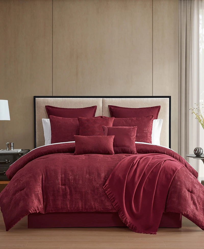 Hallmart Collectibles Freta Jacquard 14-Pc. Comforter Set