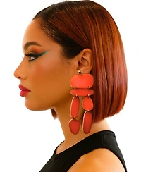 Swanky Designs Harlow Dangle Sculptural Earrings