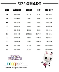 Gabby's Dollhouse Toddler Girls Dreamworks Gabbys Pandy Paws Mesh Cosplay Tulle Dress