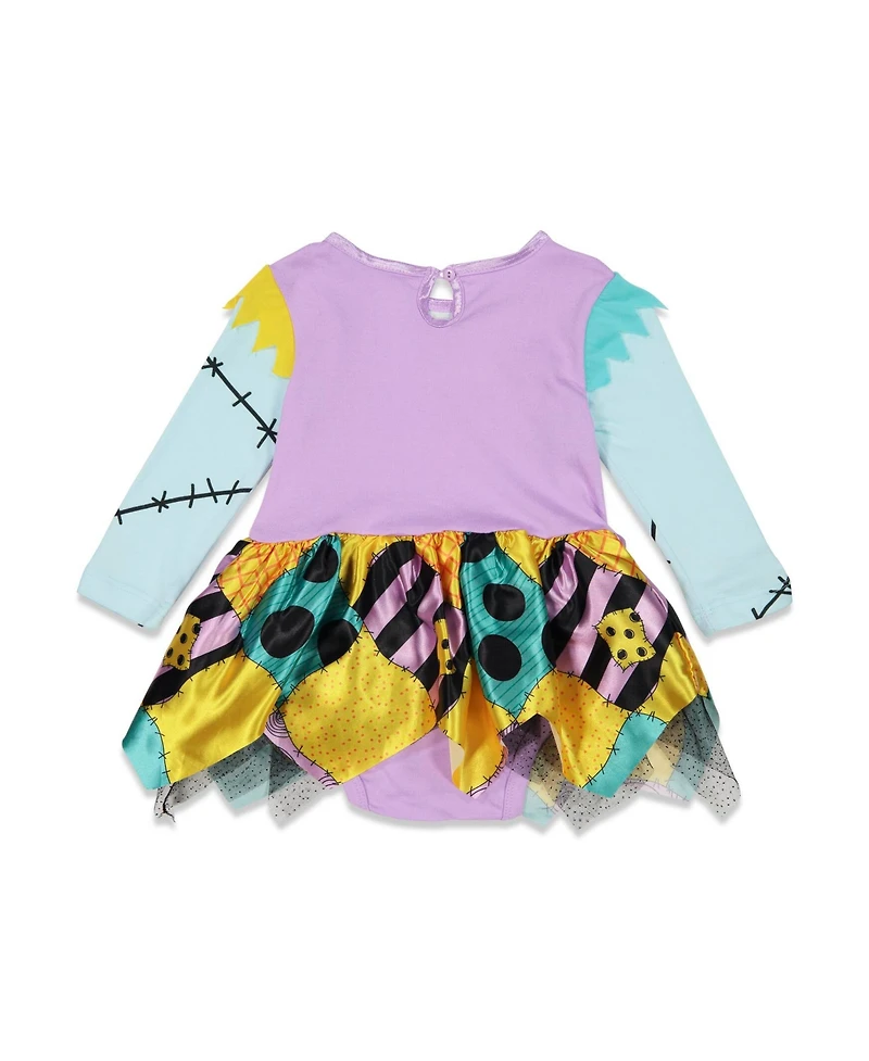 Nightmare Before Christmas Sally Dress Tights and Headband 3 Piece
