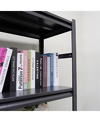 Storage Shelves 5 Tier Heavy Duty Metal Shelving Unit Adjustable Shelving Units and Storage Rack Kitchen Garage Shelf H72 W47.2 D23.6
