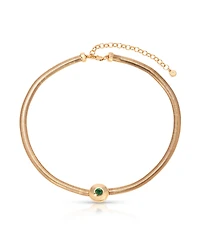 Ettika Emerald City 18K Gold Plate Necklace