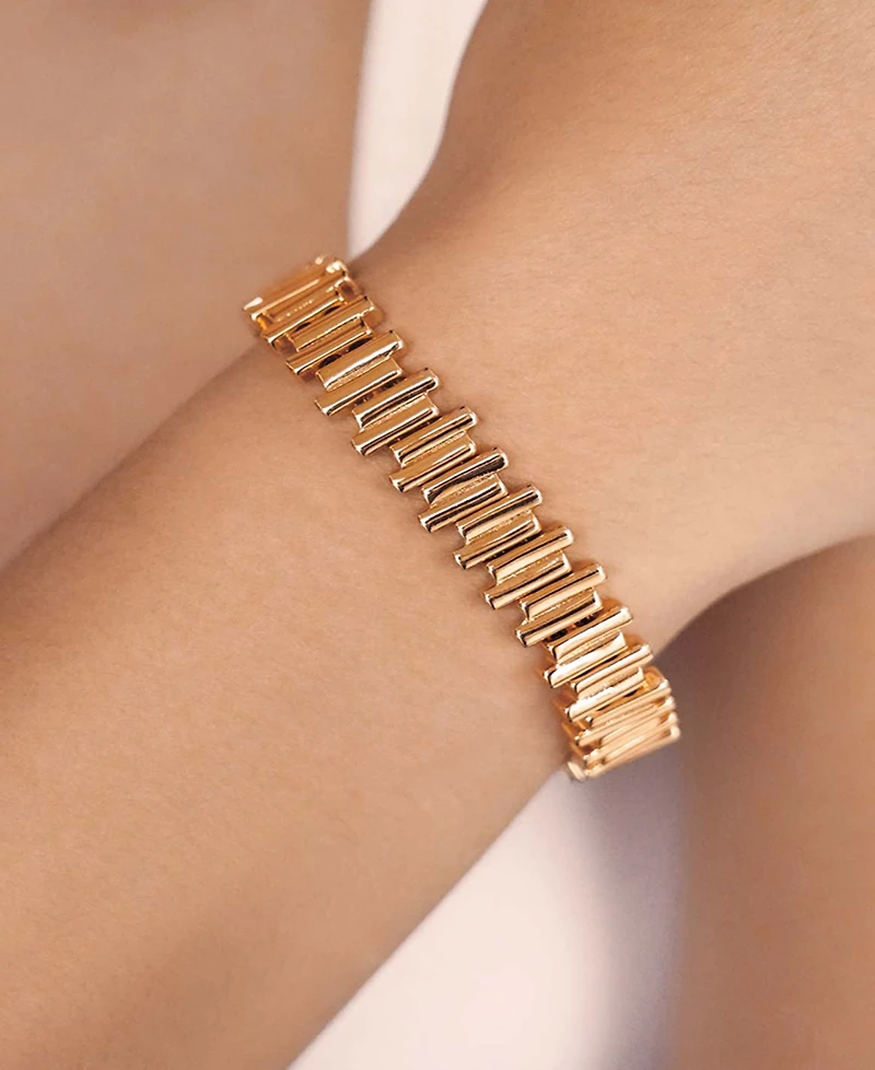 Ettika Everyday Link Chunky Rectangle Shape Bracelet