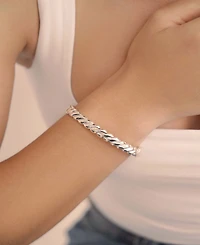 Ettika Twisted Stacking Slim Bangle