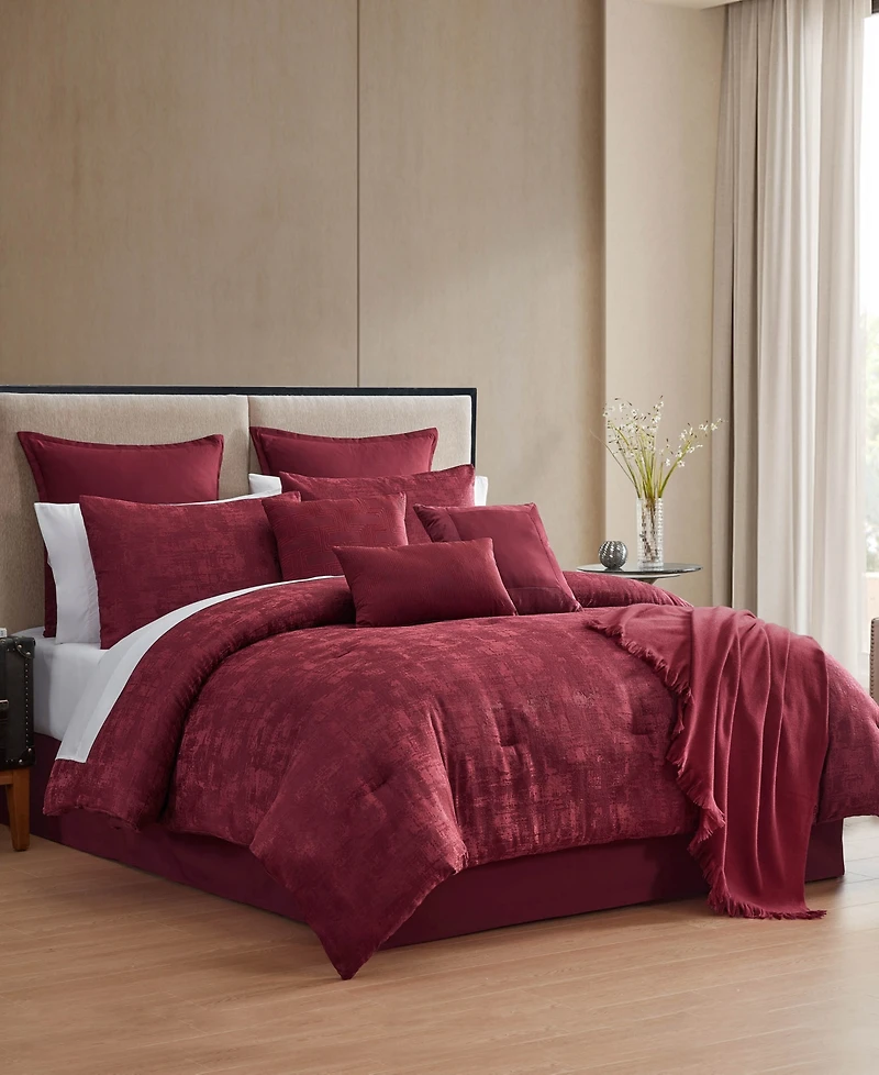 Hallmart Collectibles Freta Jacquard 14-Pc. Comforter Set