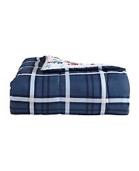 Hallmart Collectibles Holiday Town Dogs 3-Pc. Comforter Set