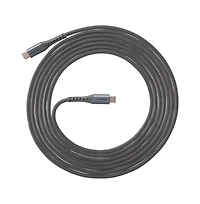 Ventev Alloy Usb C to Usb C High Speed Ultradurable 10 Foot Cable-Silver
