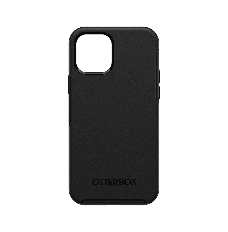 OtterBox Symmetry Antimicrobial Case for Apple iPhone 12 / 12 Pro-Black