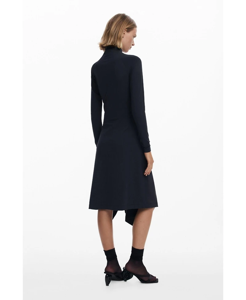 Desigual Women's Asymmetric fitted dress