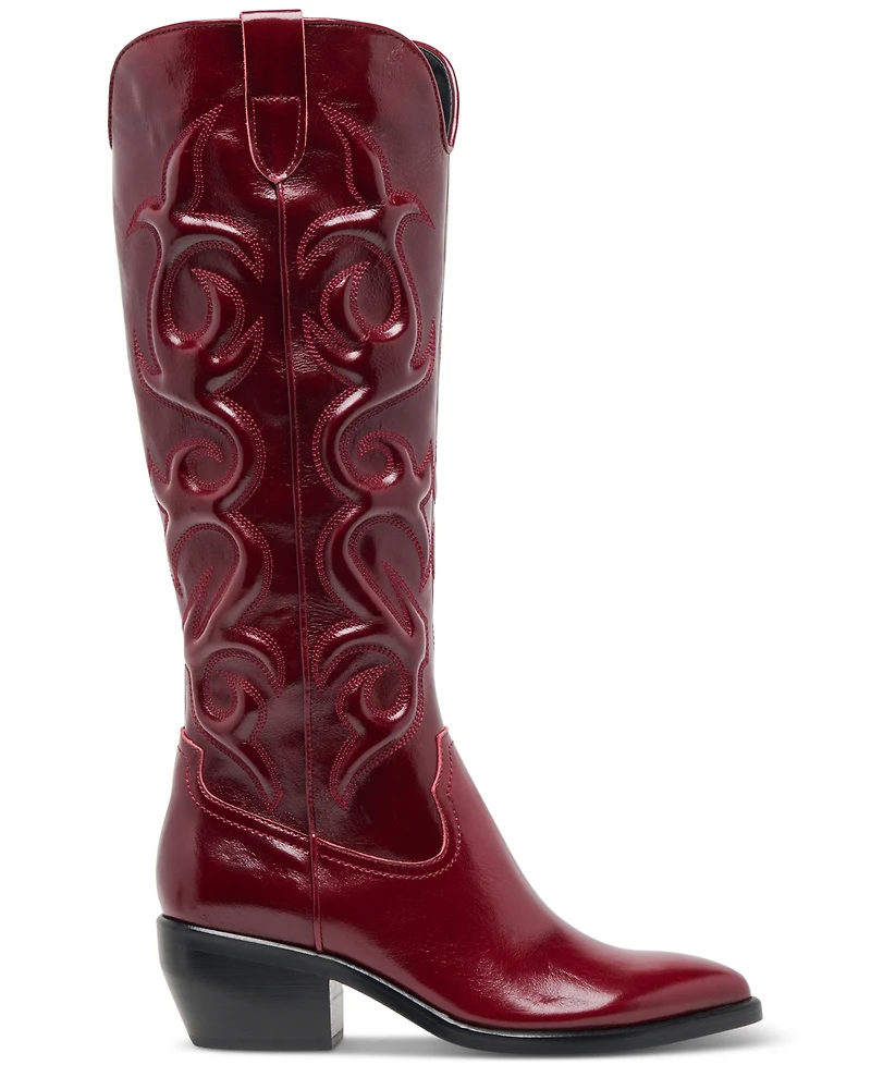 Dolce Vita Women's Mirla Tall Detailed Cowboy Boots