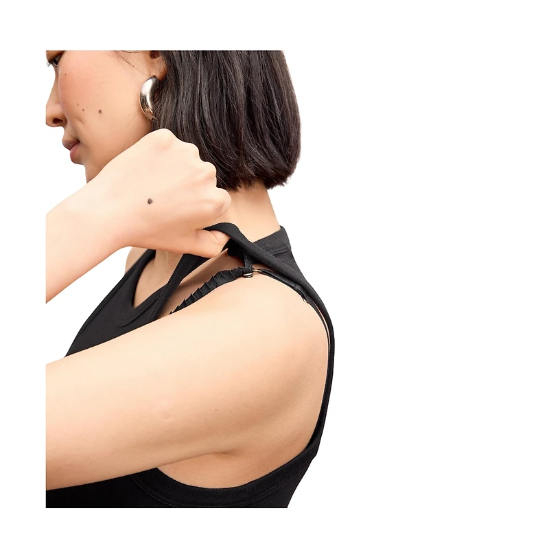 M.m.LaFleur Women's Aubry Layering Tank - Organic Ribbed Pima Cotton