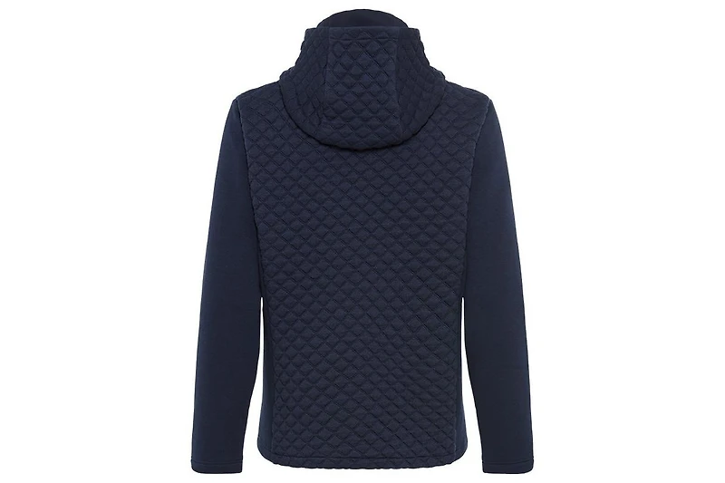 Olsen Women's Quilted Zip Front Hoodie Jacket