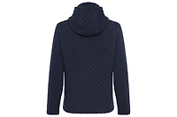 Olsen Women's Quilted Zip Front Hoodie Jacket