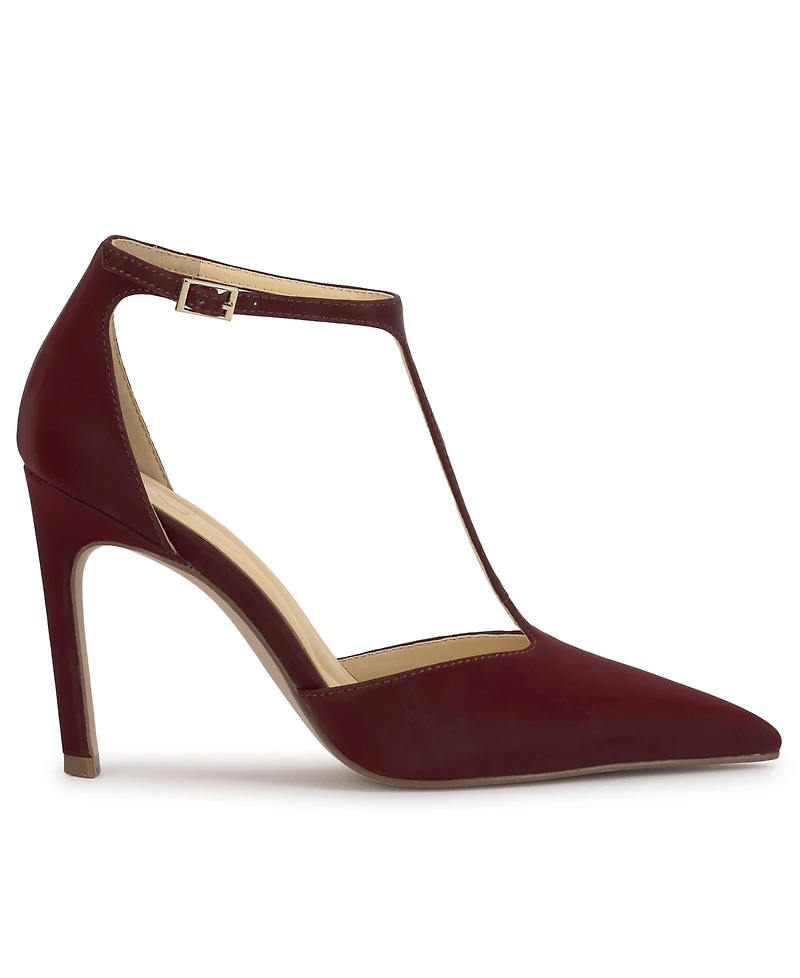 Jessica Simpson Women's Willna T-Strap Pointed-Toe Pumps