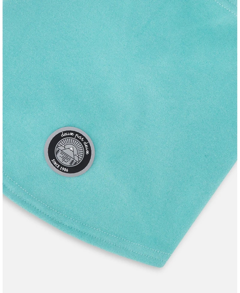Deux par Girl Brushed Jersey Balaclava Turquoise Blue - Toddler|Child