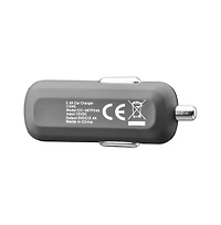 Ventev 12W Usb A Mini Car Charger and Usb A to Apple Lightning Cable-Gray