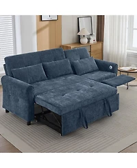 Streamdale Furniture 2-in-1 Sofa Bed with Reversible Recliner