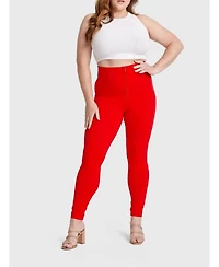 Freddy Women's Curvy Fashion High-Rise Sculpting Pants
