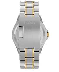 Fossil Men's Garrett Multifunction Two-Tone Stainless Steel Watch